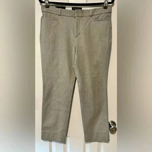 New BANANA REPUBLIC Petite Sloan Slim Fit Gray Pants, Size 8P